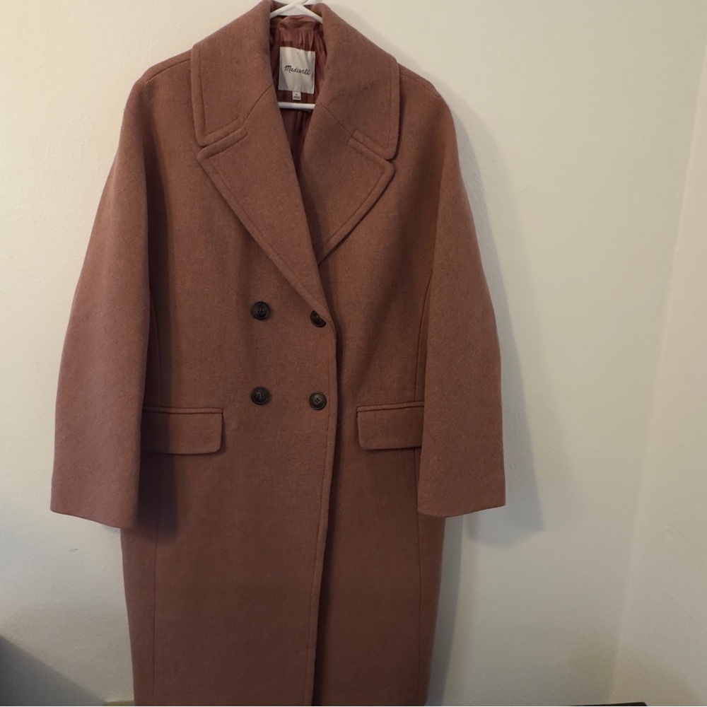 Madewell Dusty Pink Coat